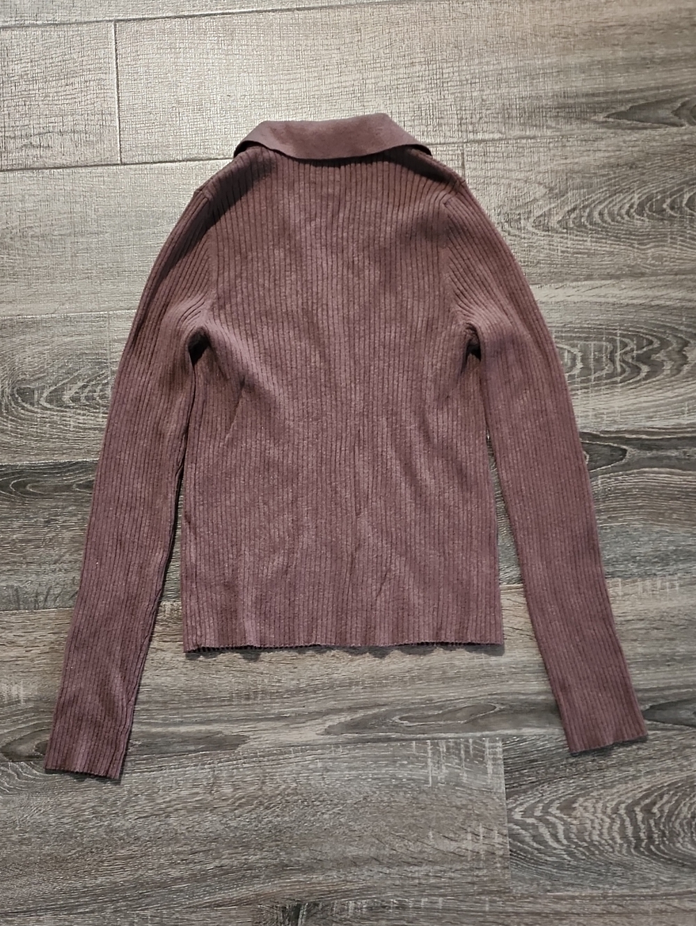 🌵 A New Day Ribbed Button-Front Collared Cardigan 🌵 - Picture 5 of 5